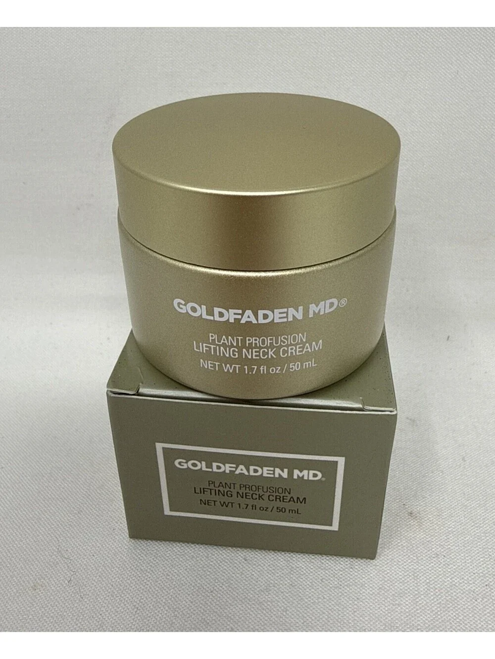 GOLDFADEN MD Plant Profusion Lifting Neck Cream Full Size 50 ml CJ200